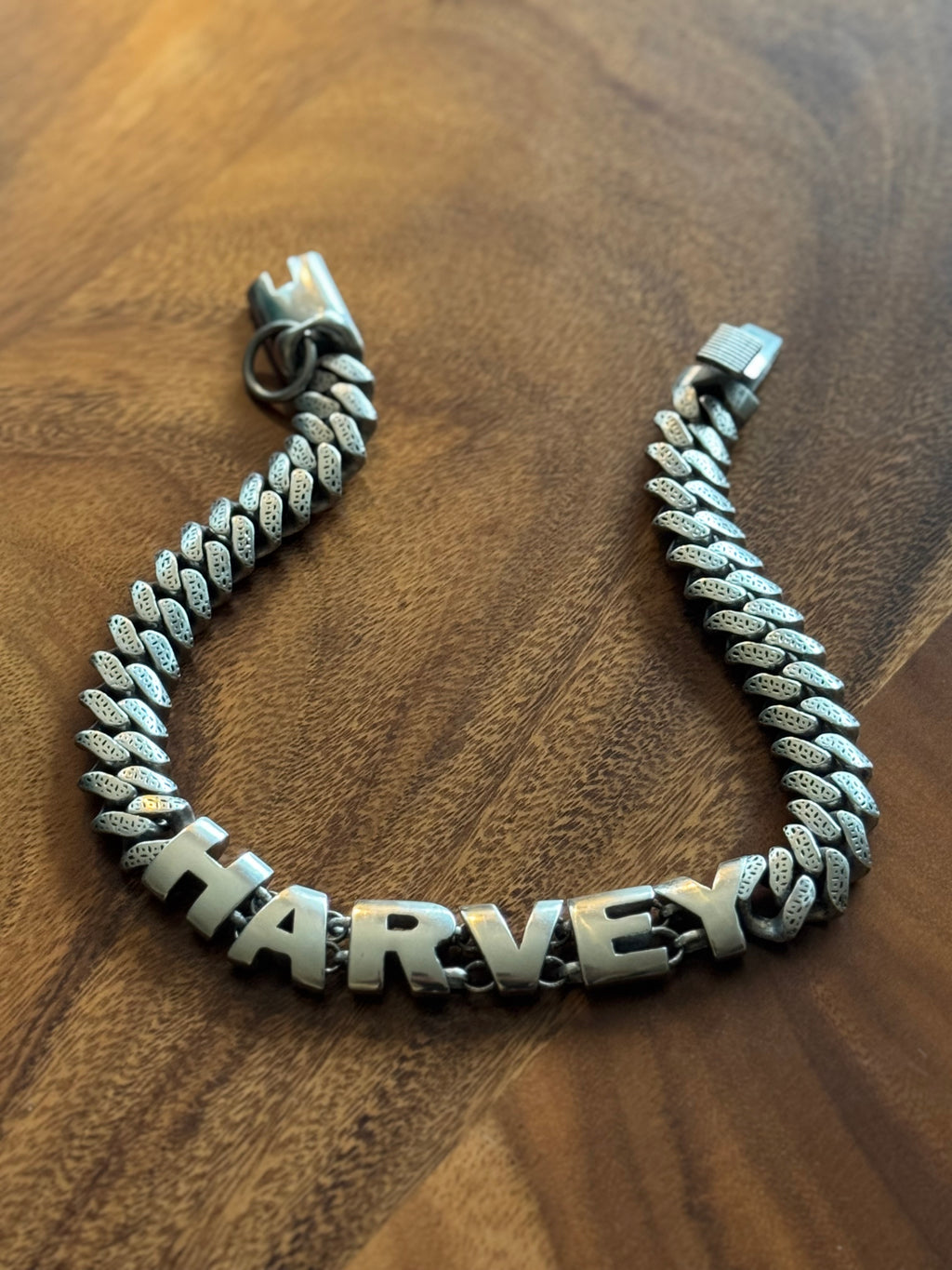 Personalized Latticed Cuban Link